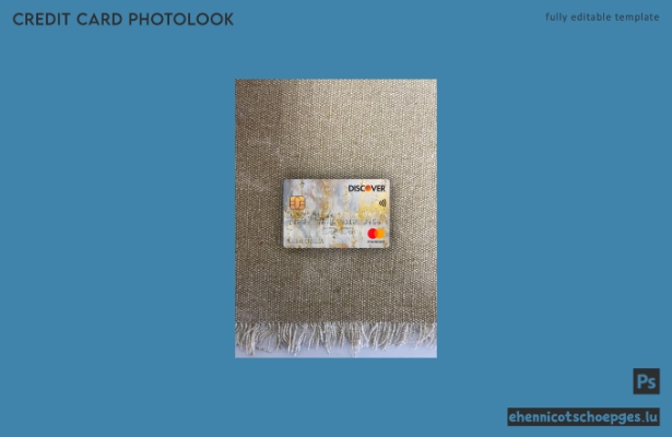 USA Discover Bank Mastercard Photolook Beispielvorschau